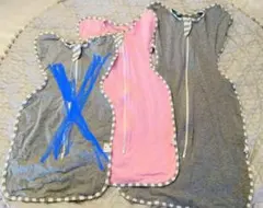 お得3枚セット！ 美品　着るおくるみ　スワドル　スリーパー　赤ちゃん