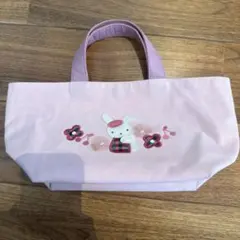 2022年春ファミリアショー ミニバッグ ピンク デニムバッグ