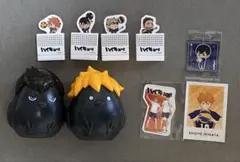 ハイキュー　烏野　セット　マスコット　ポット　ステッカー　スタンプ