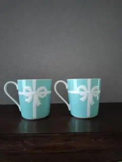 Tiffany & Co. ティファニー マグカップ 2個セット※ほぼ未使用※