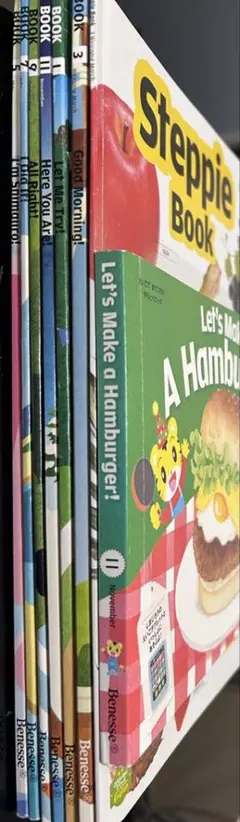 Benesse しまじろう 英語絵本 8冊 こどもちゃれんじほっぷEnglishのサムネイル