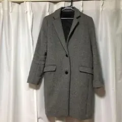 JEANASIS チェスターコート グレー