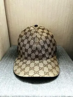超美品GUCCIグッチ 正規品 GGキャンバス シェリーラインキャップ人気モデル