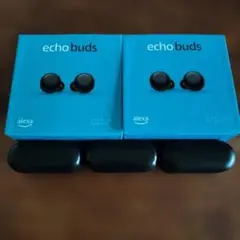 Amazon Echo Buds ワイヤレスイヤホン 本体　3個　ブラックのサムネイル