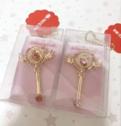 マジカルステッキ　ヘアクリップ　ピンク　タイトー限定