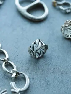 OX JEWELRy VINTAGE Chain Ring 21号