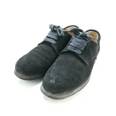 AIGNER 35 1/2 22.5-23.0 革靴 プレーントゥ 紺/XC79のサムネイル