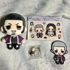 ゴールデンカムイ 金カム 白石由竹 ぬいぐるみ ステッカー バッジ デコラPIC