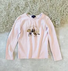 ポールスミスジュニア ロングTシャツ 5歳 長袖 ピンク ハンドバッグ柄