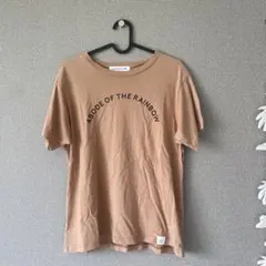 ALEXIA STAM ロゴTシャツ ブラウンFサイズのサムネイル