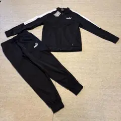 PUMA ブラックジャージ上下セット
