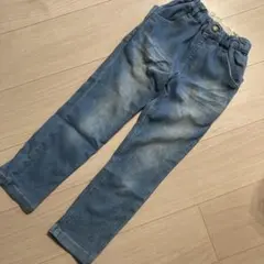 BREEZE デニムブルー ストレートパンツ 130