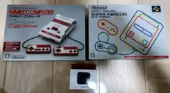 未開封 ニンテンドークラシックミニ ファミコン スーパーファミコン +アダプター