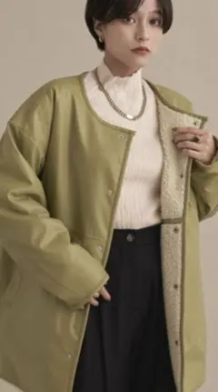 冬 フリースジャケット