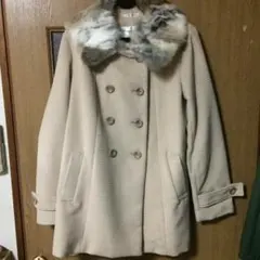 新品⭐︎ラビットファー付きコート