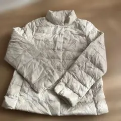 未使用　 ウルトラライトダウン　アイボリー　M レディース