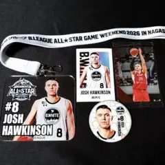 Bリーグオールスター ジョシュホーキンソン ネックストラップ サンロッカーズ渋谷のサムネイル