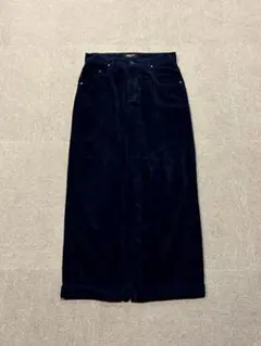 コーデュロイパンツ ネイビー