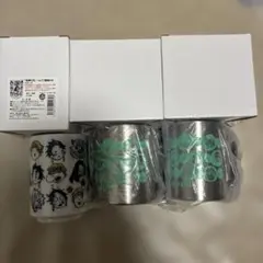鬼滅の刃 へんてこ顔湯呑み ステンレスマグカップ 3点セット