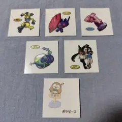 ポケットモンスター デコキャラシール・６枚セット