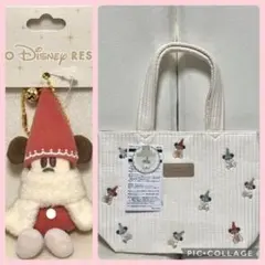 タイムセール♪20時まで！リルリンリン　トートバッグ　ぬいぐるみチャーム　赤