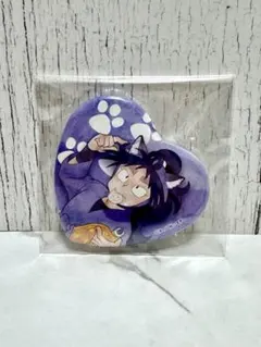 忍たま乱太郎 ナンジャタウン ハート缶バッジ 久々知兵助