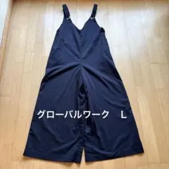 グローバルワーク　サロペット　紺のサムネイル