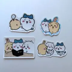 ちいかわ　ダイカットステッカー　ハチワレ　うさぎ　ちいかわ　①