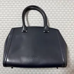GRES グレ　ネイビー レザー ハンドバッグのサムネイル