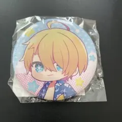 推しの子　くじ引き堂　キラキラサマーくじ　星野アクア　缶バッジ　D-8