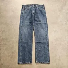 リーバイス505 Levis W36 ブルーデニム 青 古着 ボトム 17202