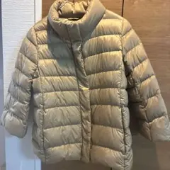 UNIQLO ウルトラライトダウンジャケット L ベージュ