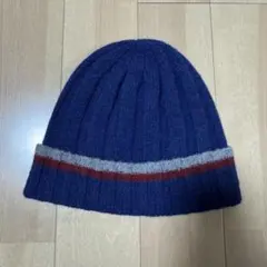 Paul Smith ポールスミス ニット帽　スコットランド製　ビーニーのサムネイル