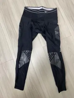 Mizuno トレーニングタイツ Lサイズ ブラック
