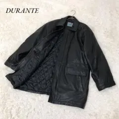 DURANTE デュランテ ラムレザージャケット L 黒 羊革 ヴィンテージ