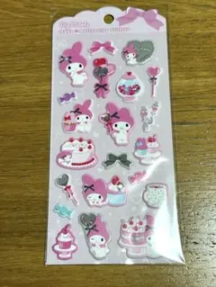 サンリオ ジュエルマシュマロステッカーズ ピンクティータイム マイメロ