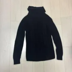 GAP ブラック タートルネック ニット XXS