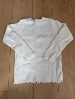 ever closet ホワイト長袖カットソー 120