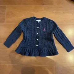 Ralph Lauren ネイビー カーディガン 12M