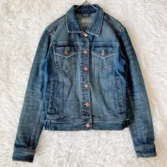 ザラ デニムジャケット Gジャン ベーシック（XS）シンプル 羽織り 春コーデ