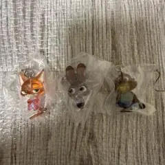 ズートピア2 めじるしアクセサリー ガチャ 3種