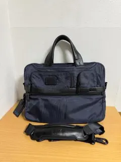 PCケース付極美品】TUMI 2way エクスパンダブル ポケット多数 大容量