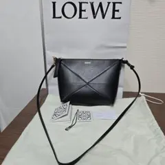 LOEWE パズルフォルドポーチ黒のサムネイル