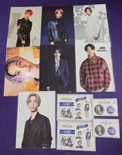 SixTONES 田中樹 クリアファイル 缶バッチ シール まとめ売り セット