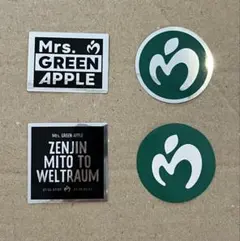 ミセスグリーンアップル ゼンジン ステッカー