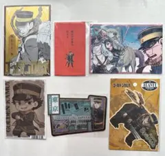 ゴールデンカムイ 杉元　ステッカー　ポストカード　等6点セット