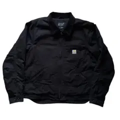 M USA製 Carhartt デトロイトジャケット ブラック 黒 カーハート Carhartt” Detroit Jacket USA製 SIZE M カーハート デトロイト