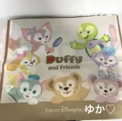 ダッフィー ＆フレンズ　ショッピングバッグL（底板折り曲げません）