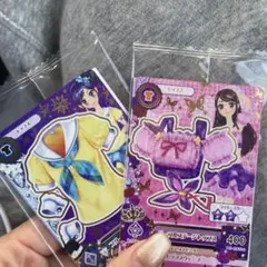 く*ち様 アイカツ トップスカード 2枚セット