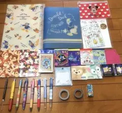 ディズニー文房具まとめ売り　大量　ペン　メモ　マステ　ファイル　レターセットなど
